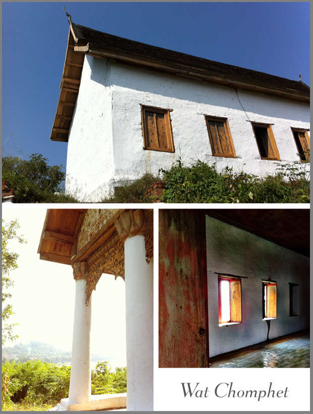 Chomphet temple in Luang Prabang