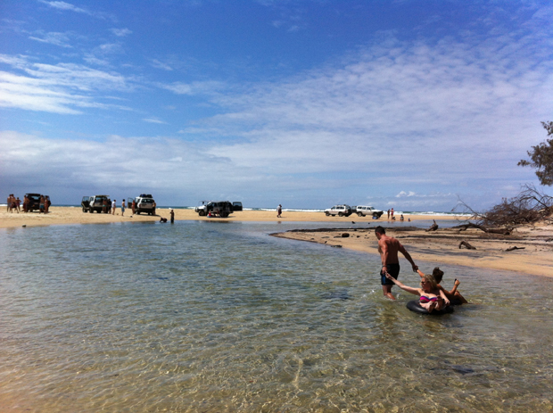 Eli Creek on Fraser Island