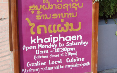 Friends-International restaurant Khaiphaen opens in Luang Prabang